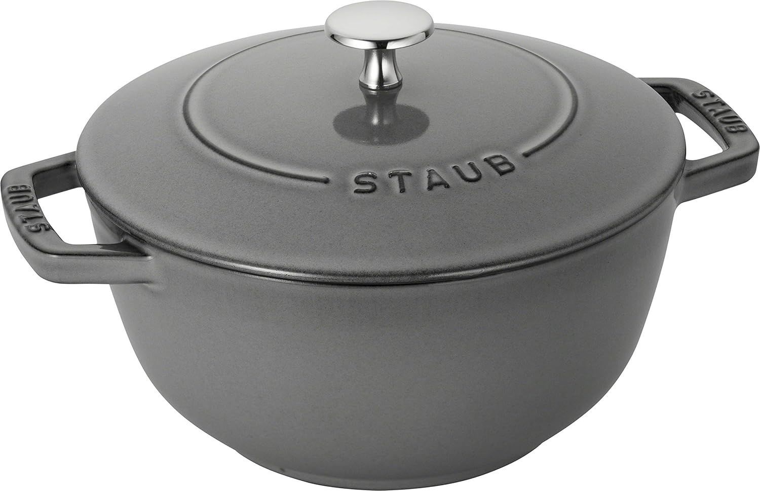 staub ストウブ Wa-NABE ワナベ グレー M 18cm　40501-006【日本正規販売品】