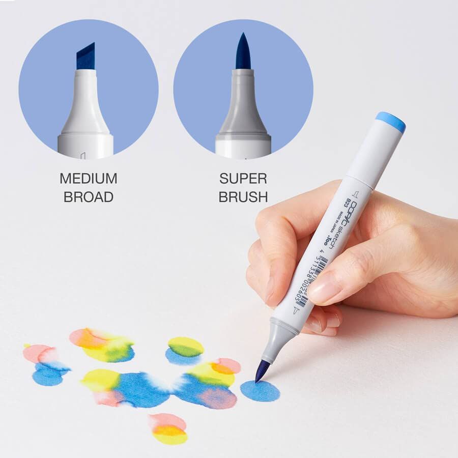 Copic × Julia Gisella アーティストマーカー6点セット アルコールマーカー スペシャルコラボ版 ソフトブレンドｍａ