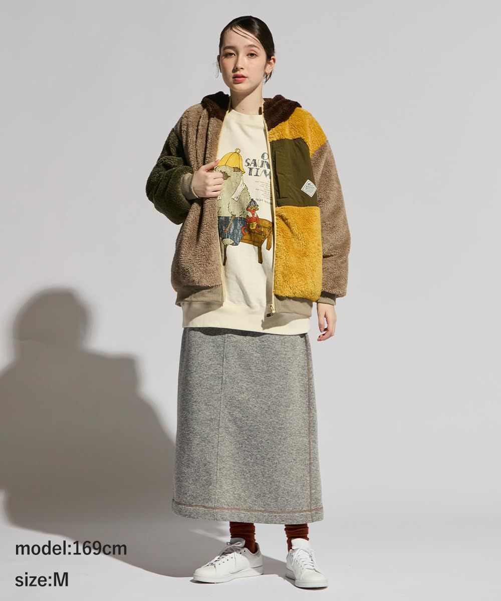 新品 [クリフメイヤー] ニットフリース クライミング スカート レディース MEDIUM カラフル