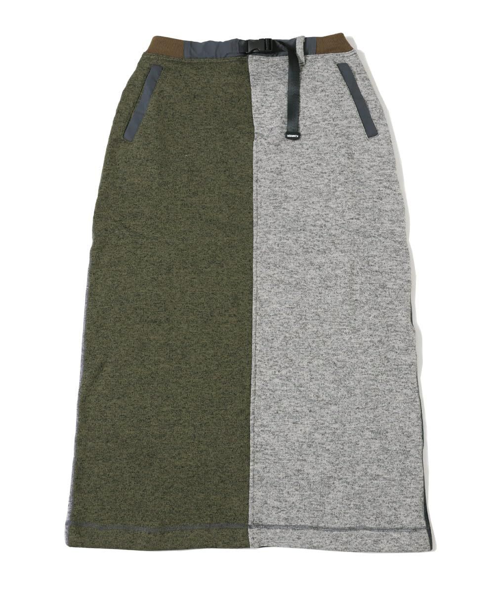 新品 [クリフメイヤー] ニットフリース クライミング スカート レディース MEDIUM カラフル