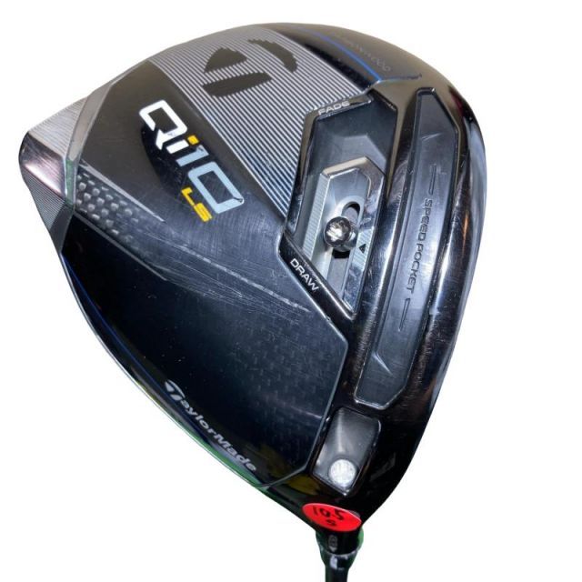 【中古】 テーラーメイド Qi10 LS 10.5° ドライバー DR リシャフト (フレックスその他) メンズ 男性用 右利き 右用 Cランク ゴルフクラブ
