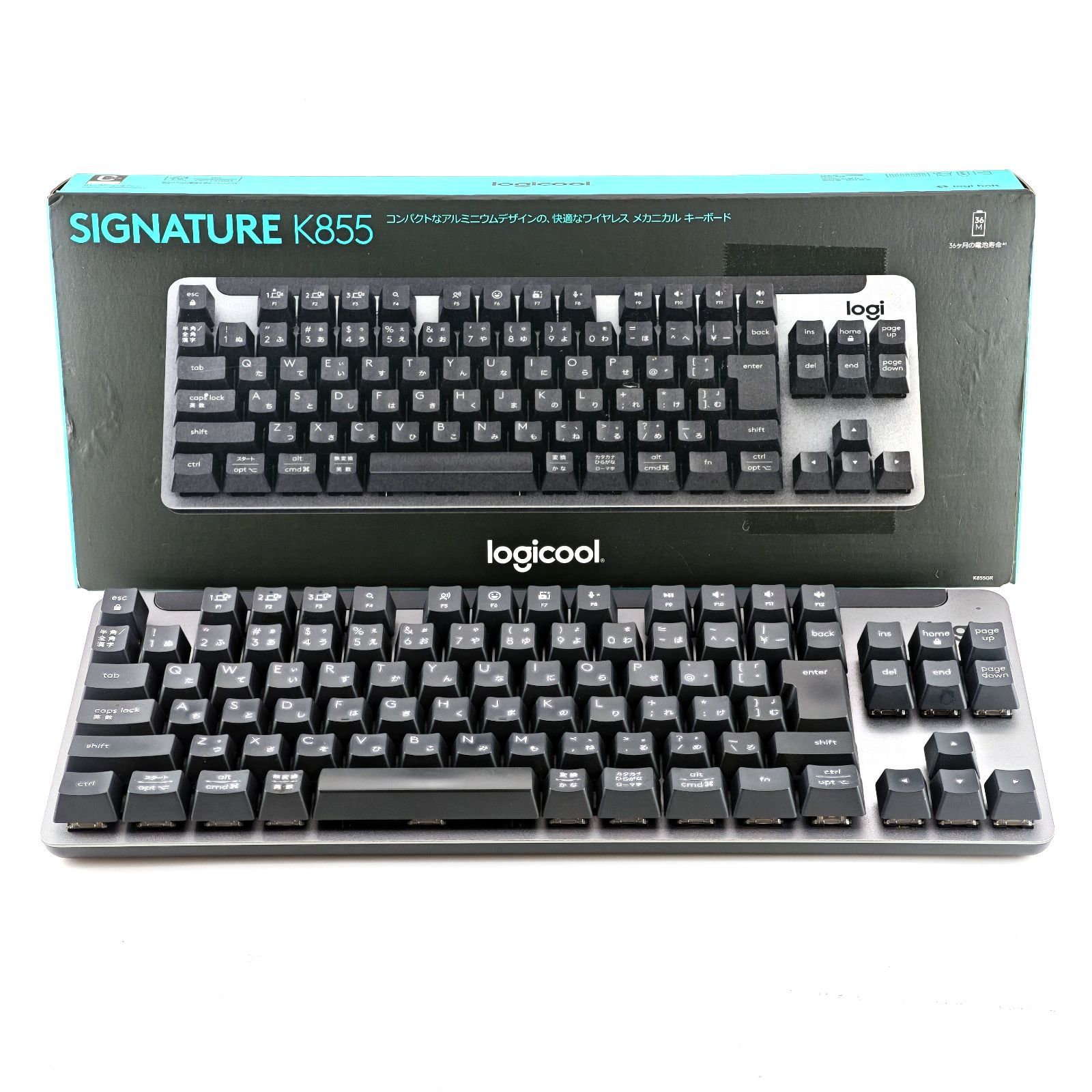 Logicool SIGNATURE K855 赤軸 日本語配列 中古品