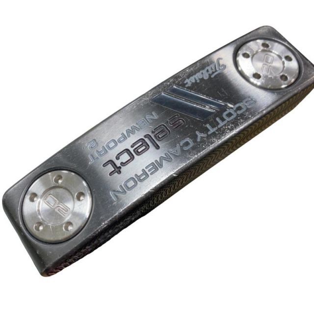 【中古】 タイトリスト SCOTTY CAMERON select NEWPORT 2 34インチ パター PT スチール (フレックスその他) メンズ 男性用 右利き 右用 Cランク ゴルフクラブ