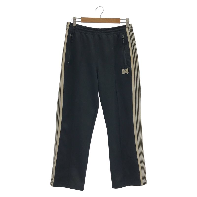 【中古】NEEDLES Track Pant サイズS 黒×白[91]