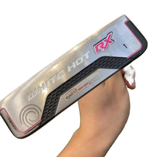【中古】 オデッセイ WHITE HOT RX #1 32インチ レディース パター PT スチール (フレックスその他) レディース 女性用 右利き 右用 Cランク ゴルフクラブ