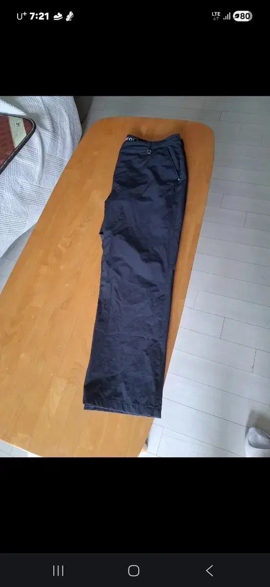 レディースウールシゴルフ シャカシャカ素材パンツ 34