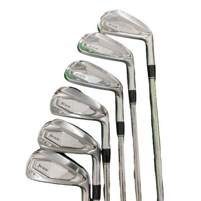 【中古】 ダンロップ SRIXON ZXi5 6S アイアンセット IR 純正特注シャフト (フレックスS) メンズ 男性用 右利き 右用 Cランク ゴルフクラブ