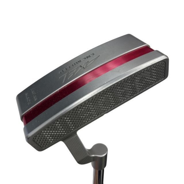 【中古】 つるや AXEL ZERO PLUS DEEP-G 34インチ(レッド) パター PT スチール (フレックスその他) メンズ 男性用 右利き 右用 Cランク ゴルフクラブ