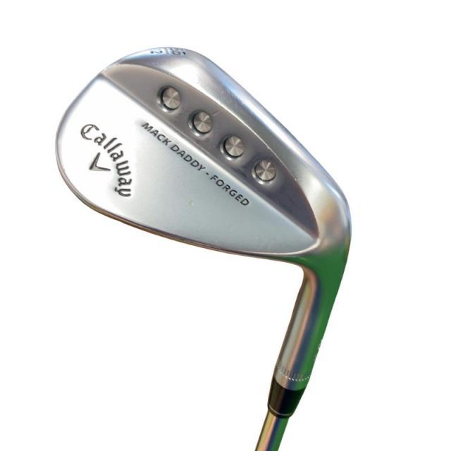 【中古】 キャロウェイ MACK DADDY FORGED(2019) クロムメッキ 56°/12° ウェッジ WG Dynamic Gold (フレックスS) メンズ 男性用 右利き 右用 Cランク ゴルフクラブ