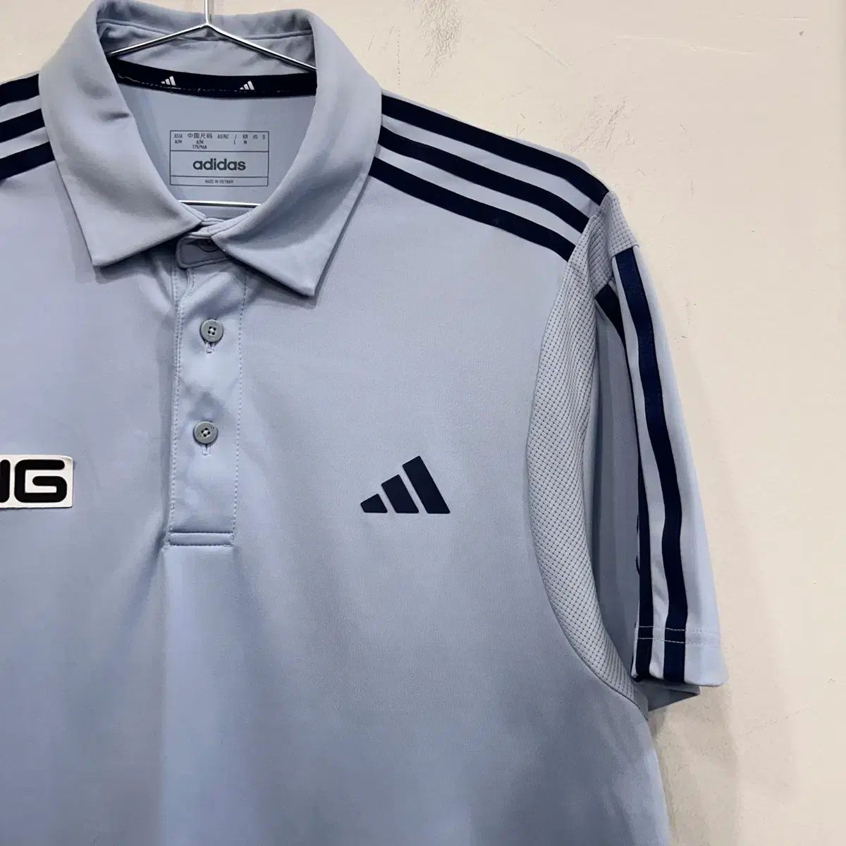 アディダス X PING ゴルフウェア 機能性 半袖 カラーTシャツ