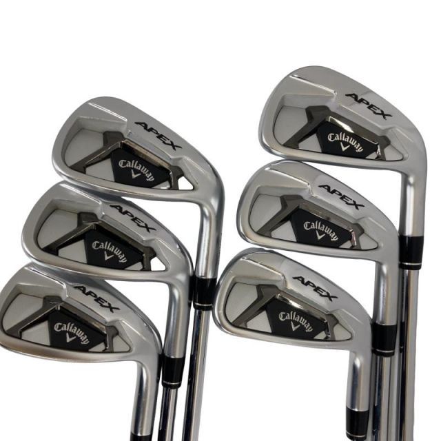 【中古】 キャロウェイ APEX(2021) 6S アイアンセット IR NS PRO MODUS3 TOUR105 (フレックスS) メンズ 男性用 右利き 右用 Cランク ゴルフクラブ