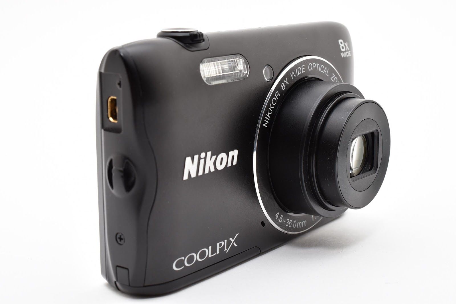 【動作未確認】Nikon COOLPIX A300 ブラック デジカメ Nikon デジタルカメラ COOLPIX A300