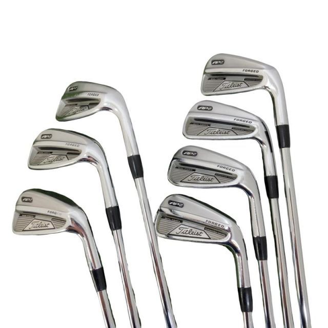 【中古】 タイトリスト Titleist AP2 8S アイアンセット IR Dynamic Gold (フレックスS) メンズ 男性用 右利き 右用 Dランク ゴルフクラブ