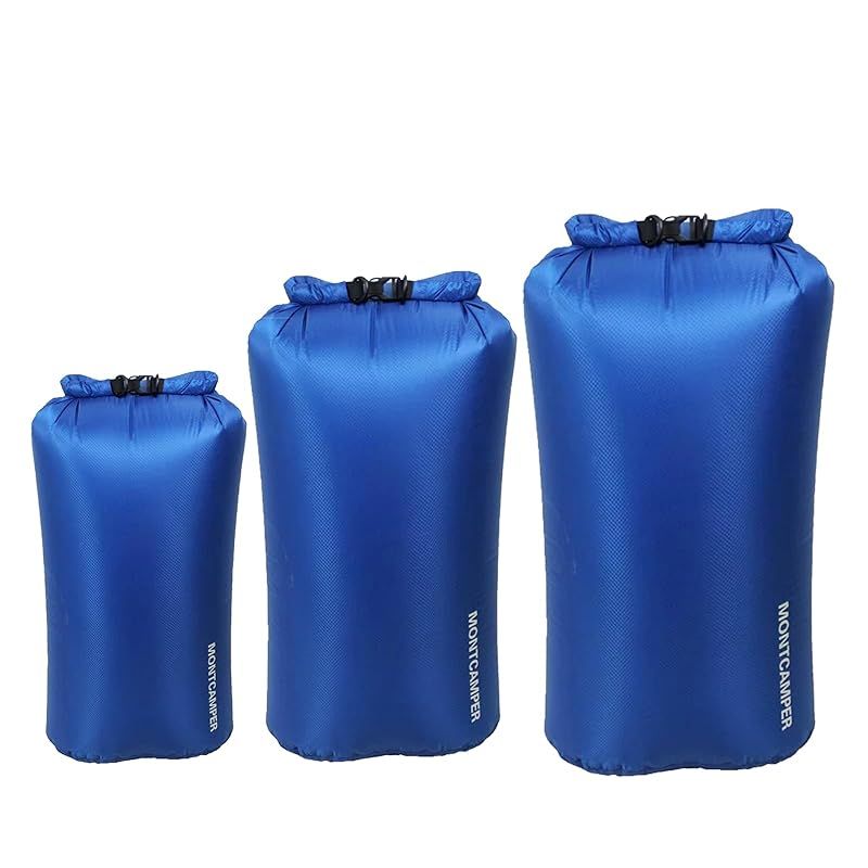 【新品】 RTMYPIK ドライバッグ 防塵 防水 超軽量 スタッフバッグ ハイキング バックパッキング カヤック キャンプ スイミング ボート用アウトドアバッグ 6色 5サイズ 3L 5L 10L 20L 35L (インディゴブルー, 3L+5L+10L 0