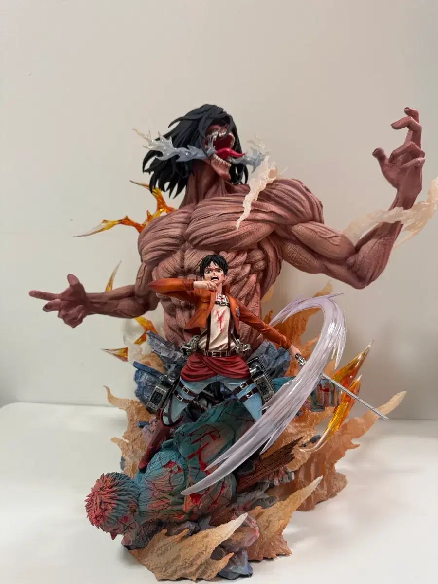 進撃の巨人 Imagination エレン ex バージョン レジン フィギュア 出品