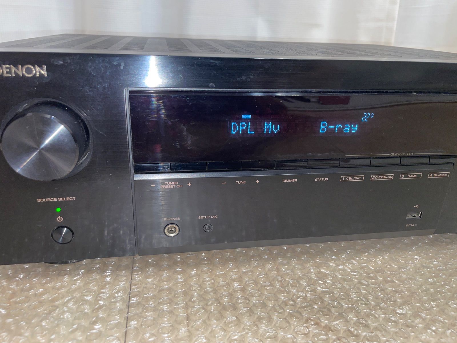 DENON AVR-X550BT AVアンプ デノン _185 DENON|AVアンプ|【ハードオフ