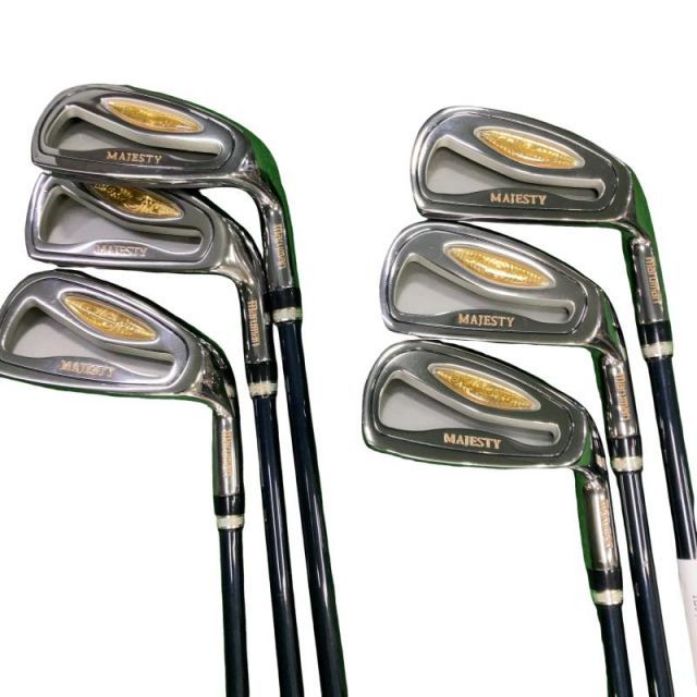【中古】 マジェスティゴルフ(旧マルマン) MAJESTY ROYAL-VQ 6S アイアンセット IR MAJESTY ROYAL-VQ (フレックスS) メンズ 男性用 右利き 右用 Cランク ゴルフクラブ