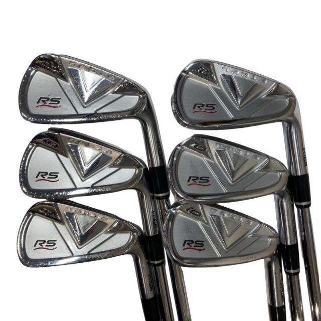 【中古】 プロギア iD nabla RS FORGED 6S アイアンセット IR スペックスチールIII Ver.2 (フレックスSR) メンズ 男性用 右利き 右用 Cランク ゴルフクラブ