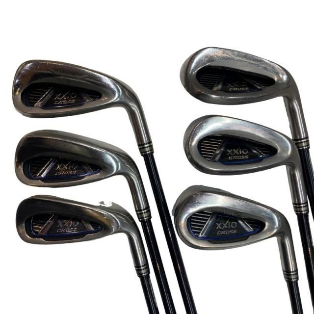 【中古】 ダンロップ XXIO CROSS 7S アイアンセット IR XXIO MH1000 (フレックスR) メンズ 男性用 右利き 右用 Cランク ゴルフクラブ