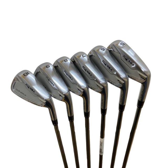 【中古】 本間ゴルフ TOUR WORLD TW737V 6S アイアンセット IR VIZARD IB95 (フレックスS) メンズ 男性用 右利き 右用 Cランク ゴルフクラブ