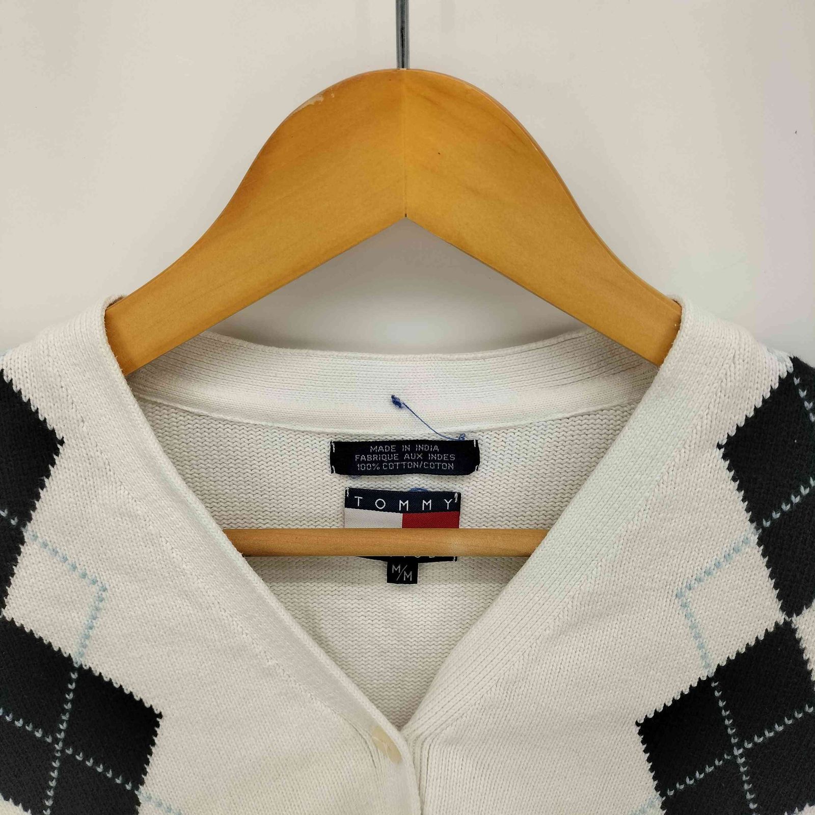 トミーヒルフィガー TOMMY HILFIGER 90-00S アーガイル S/S コットン 