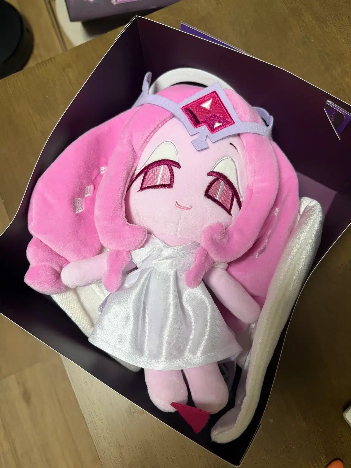 クッキーラン キングダム イーテルナルシュガ COOKY ぬいぐるみ ステッカー パッケージ セット 出品