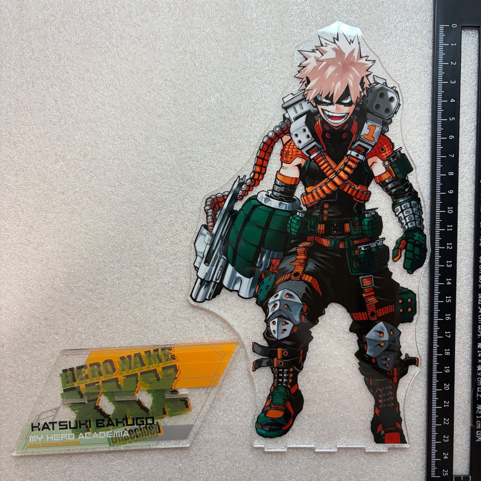 僕のヒーローアカデミア アクリルMEGAフィギュア アクリルスタンド 爆 