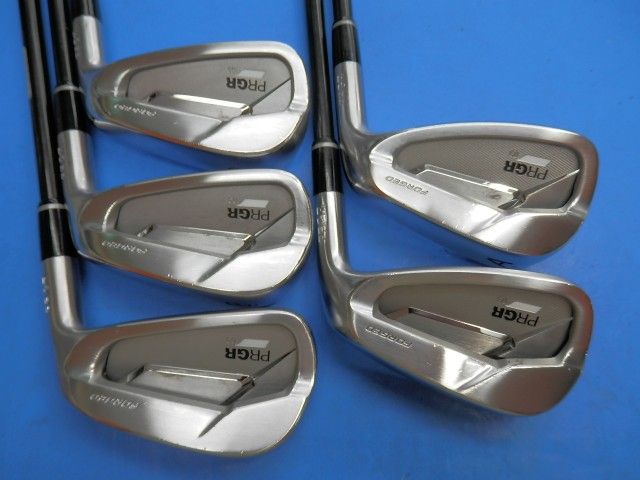 アイアンセット 即決 Ｂ３７ プロギア ＰＲＧＲ ０３　三菱 Diamana for PRGR （Ｓ） ７‐９Ｉ・ＰＷ・ＡＷ ２６度 ５本セット[5510]即発送