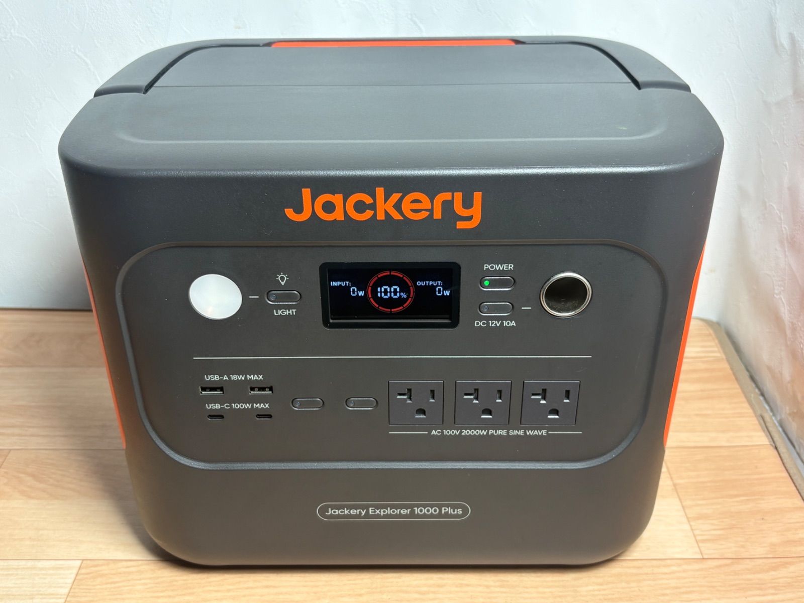 ☆HE110 【中古美品】Jackery ポータブル電源 1000Plus　JE-1000C