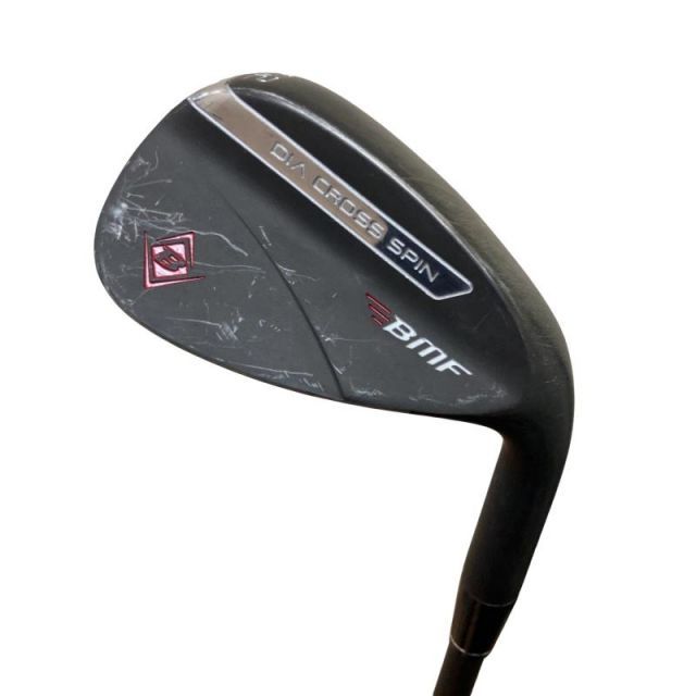 中古】 ゴルフパートナー BLACK MILLED FACE DIA CROSS SPIN(2022) 52
