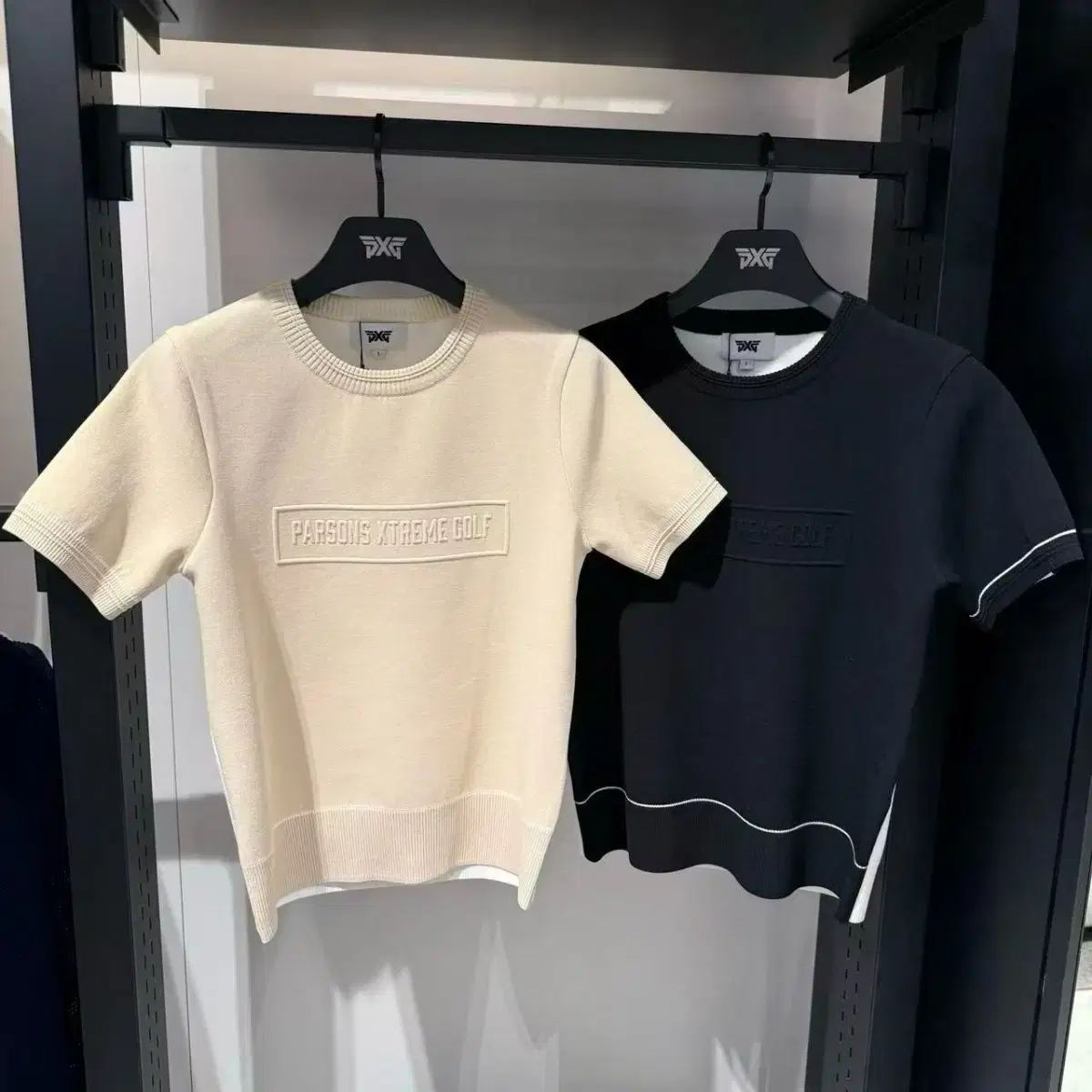 (当日)PXG レディース 半袖 ニット Tシャツ
