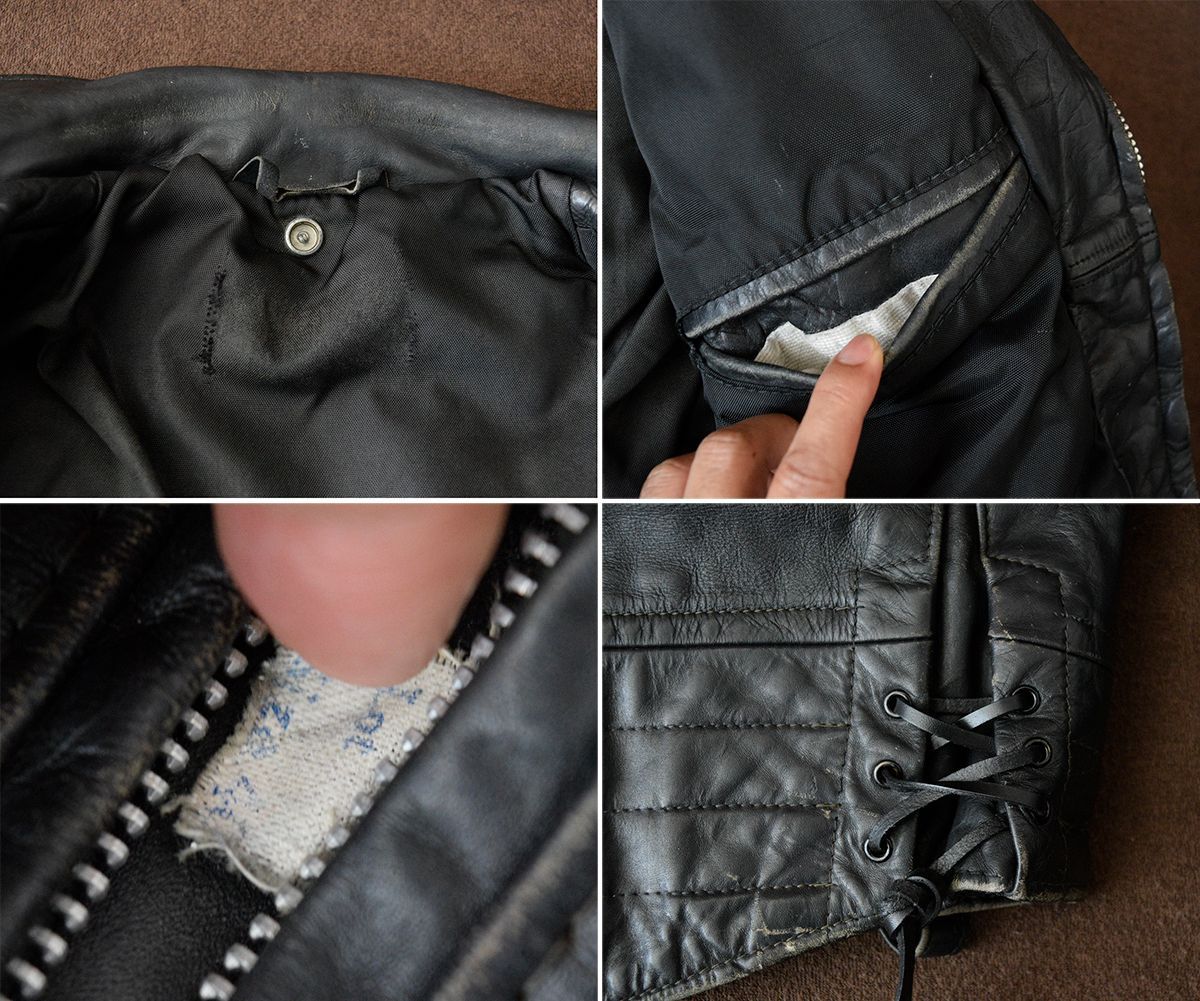 70s Schott ショット CHP ダブルライダース 40 ヴィンテージ レザー