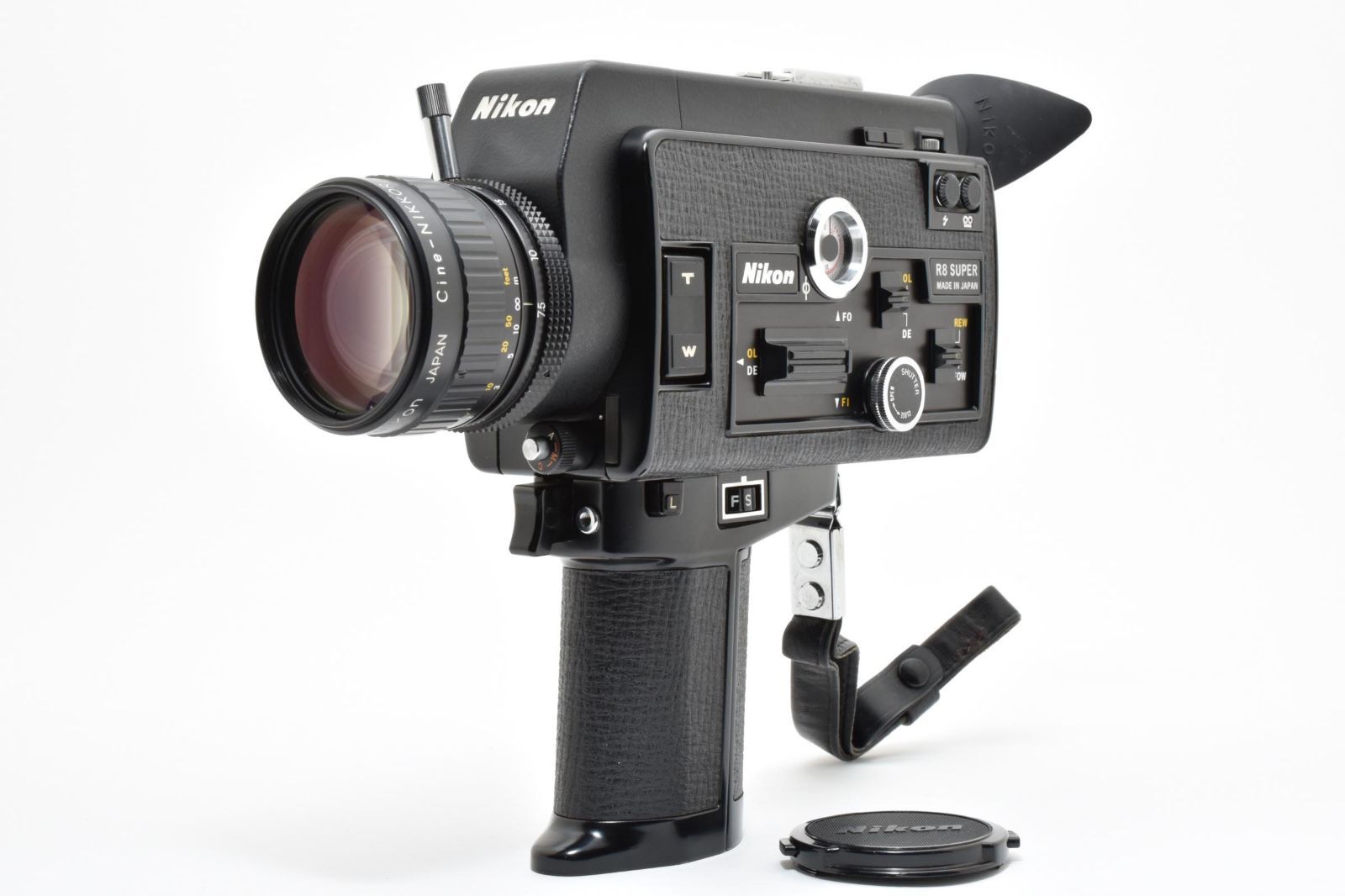 번역: 아름다운 외관 니콘 니콘 니콘 R8 슈퍼 8mm 필름 카메라 #4950W0521
