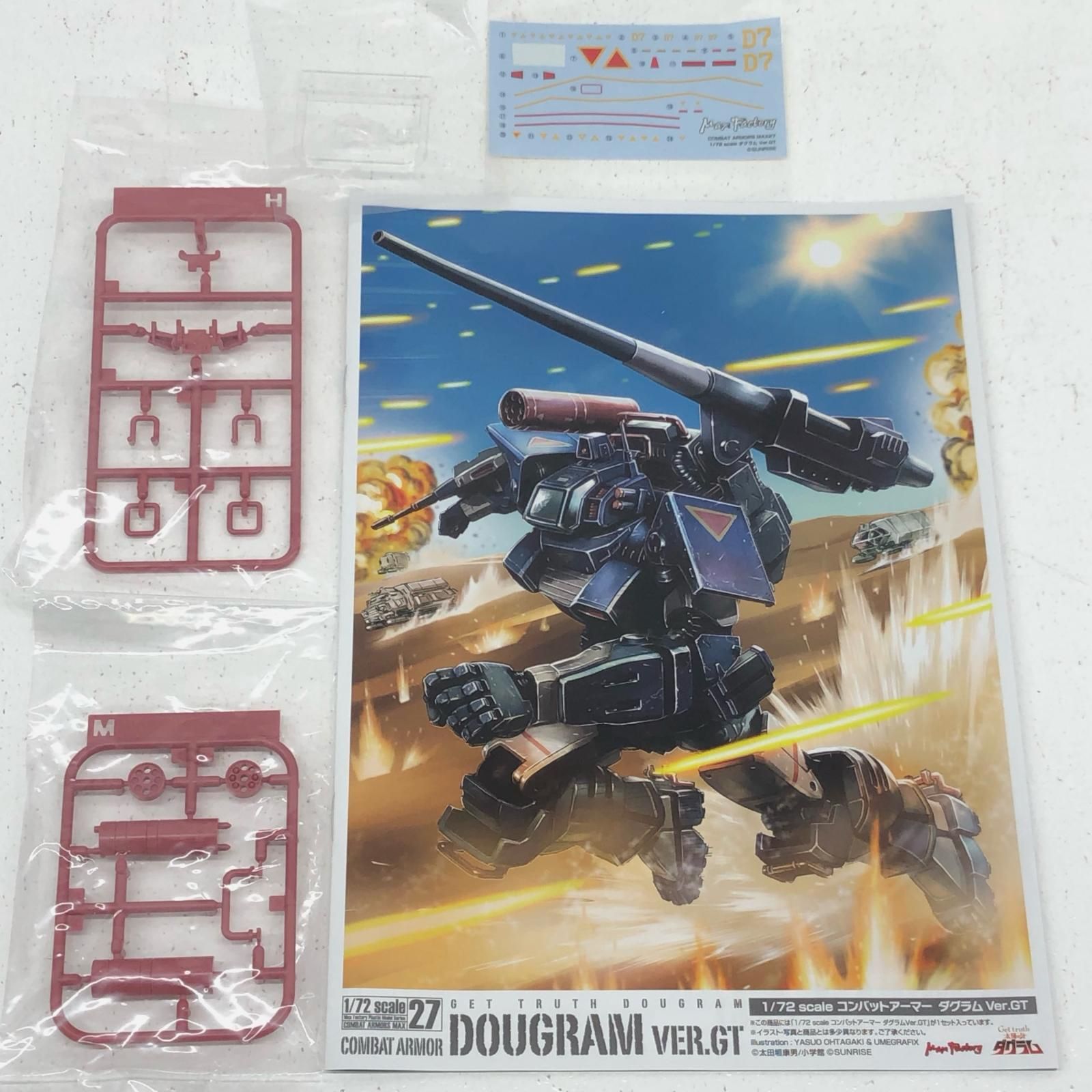 倉吉店】 中古 1/72 ダグラム Ver.GT 「GetTruth太陽の牙ダグラム