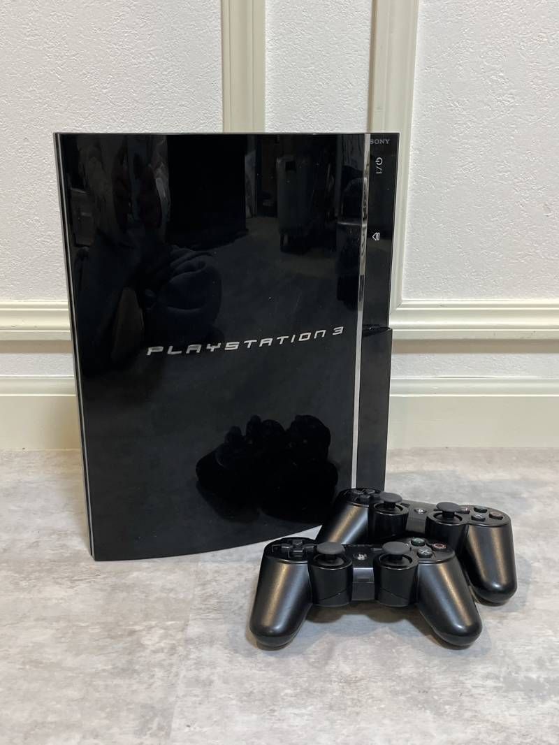 SONY PlayStation3 CECHA00 PS3 初期化済み ブラック コントローラー