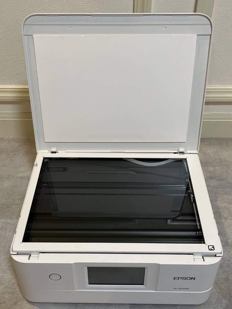 EPSON EP-883AW インクジェットプリンター 20年製 ホワイト 動作確認 EPSON EP-883AW インクジェットプリンター 20年製 ホワイト 動作確認