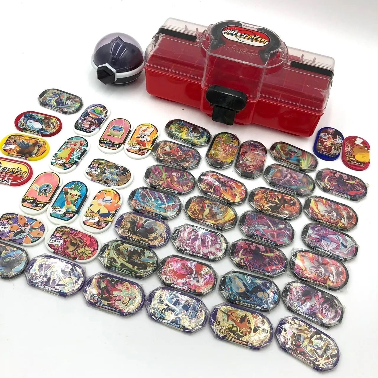ポケモンメザスタ引退品 ポケモン メザスタ 引退品 タグ 大量 まとめ売り トランク ダイ