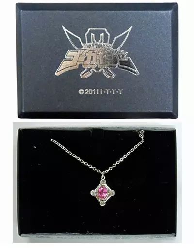 【中古】銀製品・指輪・アクセサリー(キャラクター) ゴーカイピンク Silver925ペンダント 「海賊戦隊ゴーカイジャー」 プレミアムバンダイ限定
