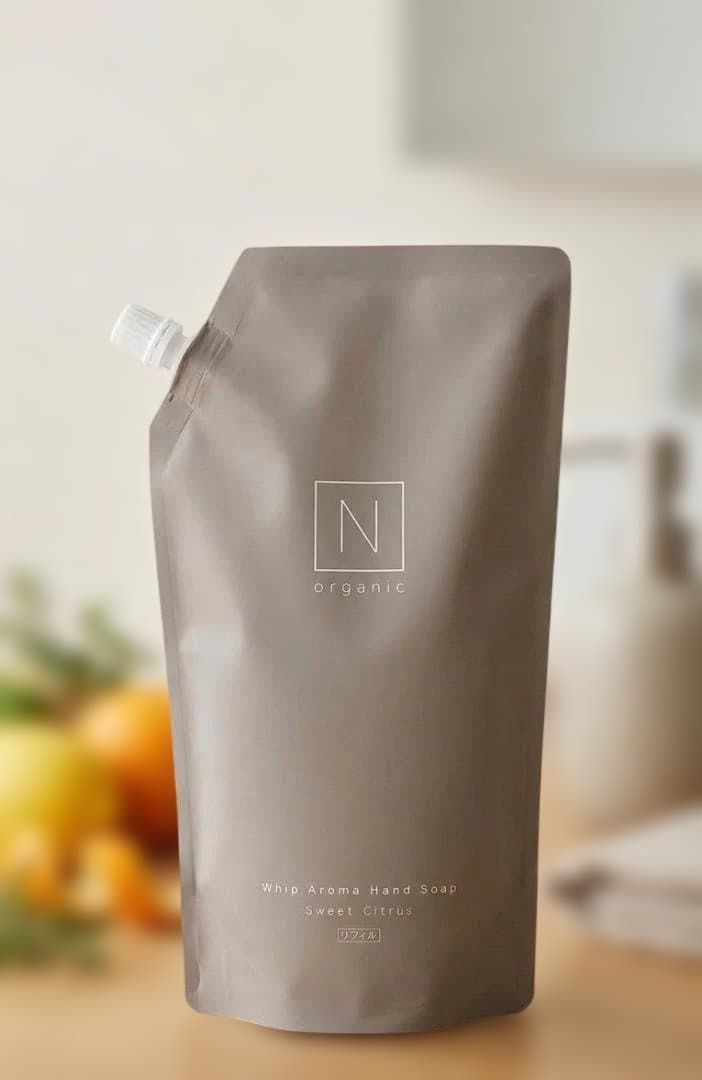 N organic  泡アロマハンドソープ 600ml 詰め替え 8袋 N organic HOME ハンドソープ 詰め替え 600ml - メルカリ