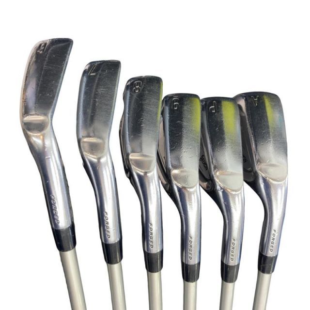 中古】 ダンロップ SRIXON ZX5 6S アイアンセット IR リシャフト