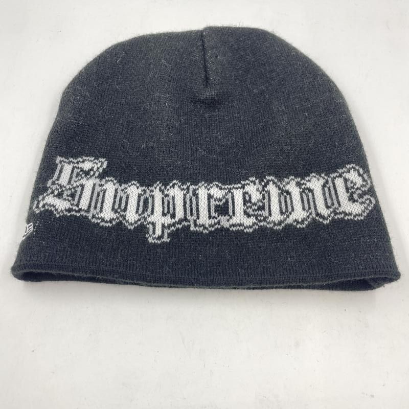【中古】シュプリーム×ニューエラ SUPREME×Newera CHICAGO WHITE SOX Beanie ブラック シュプリーム×ニューエラ[24][240024561211]