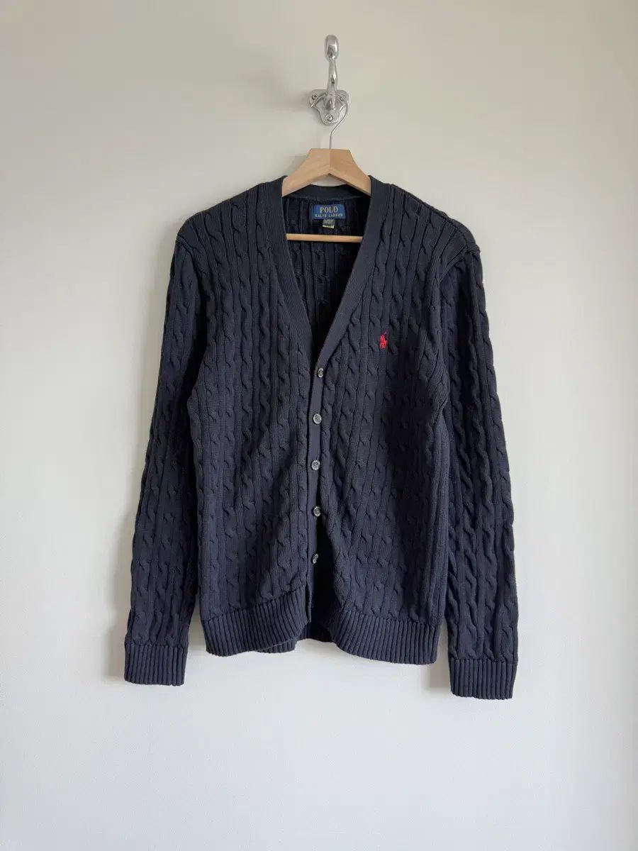 ポロラルフローレン(Polo Ralph Lauren) ケーブル編み ニット カーディガン (QR