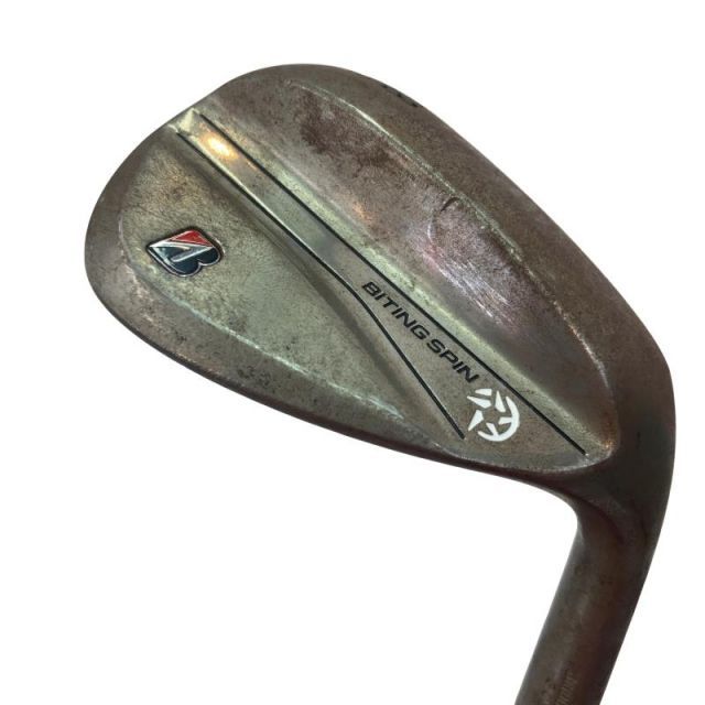 中古】 ブリヂストン BRIDGESTONE BITING SPIN ノーメッキ 58°/12°A