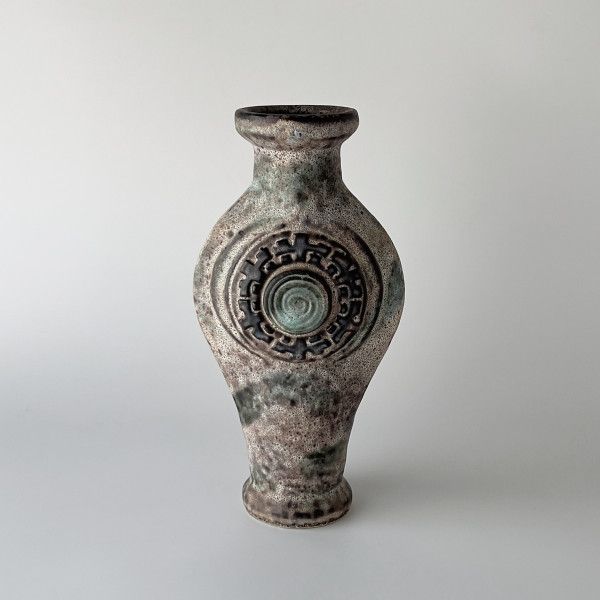 西ドイツ Fat lava ヴィンテージ Jopeko Keramik ヨペコ フラワーベース 花器 陶器 花瓶 オブジェ ファット ラヴァ モダン 81367