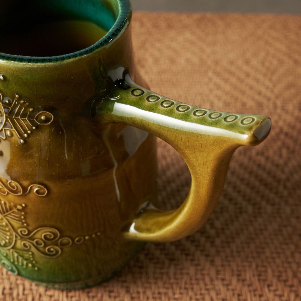 西ドイツ German Art Pottery ヴィンテージ フラワーベース 花器 陶器 
