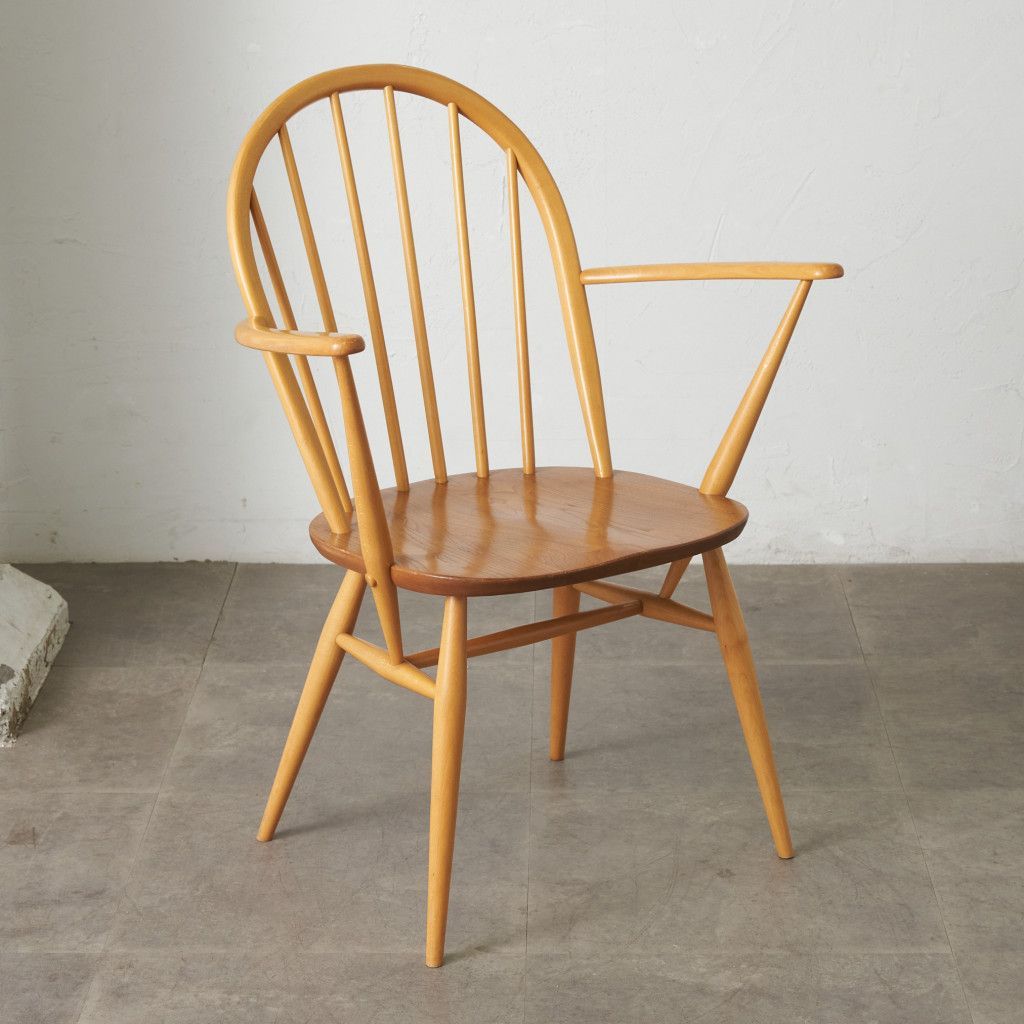 ercol フープバック アームチェア アーコール 英国 ヴィンテージ 椅子 