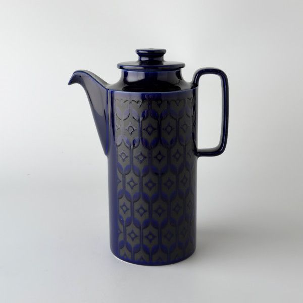 HORNSEA HEIRLOOM ホーンジー エアルーム コーヒーポット 英国 ヴィンテージ 陶器 ポット 食器 イギリス ミッドナイトブルー 88581
