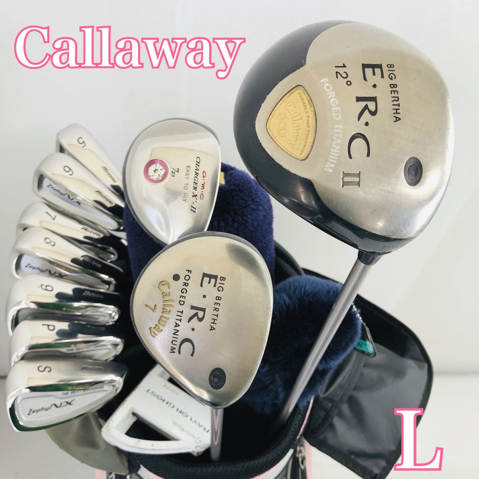 レディース Callaway キャロウェイ MIZUNO ミズノ ゴルフクラブセット
