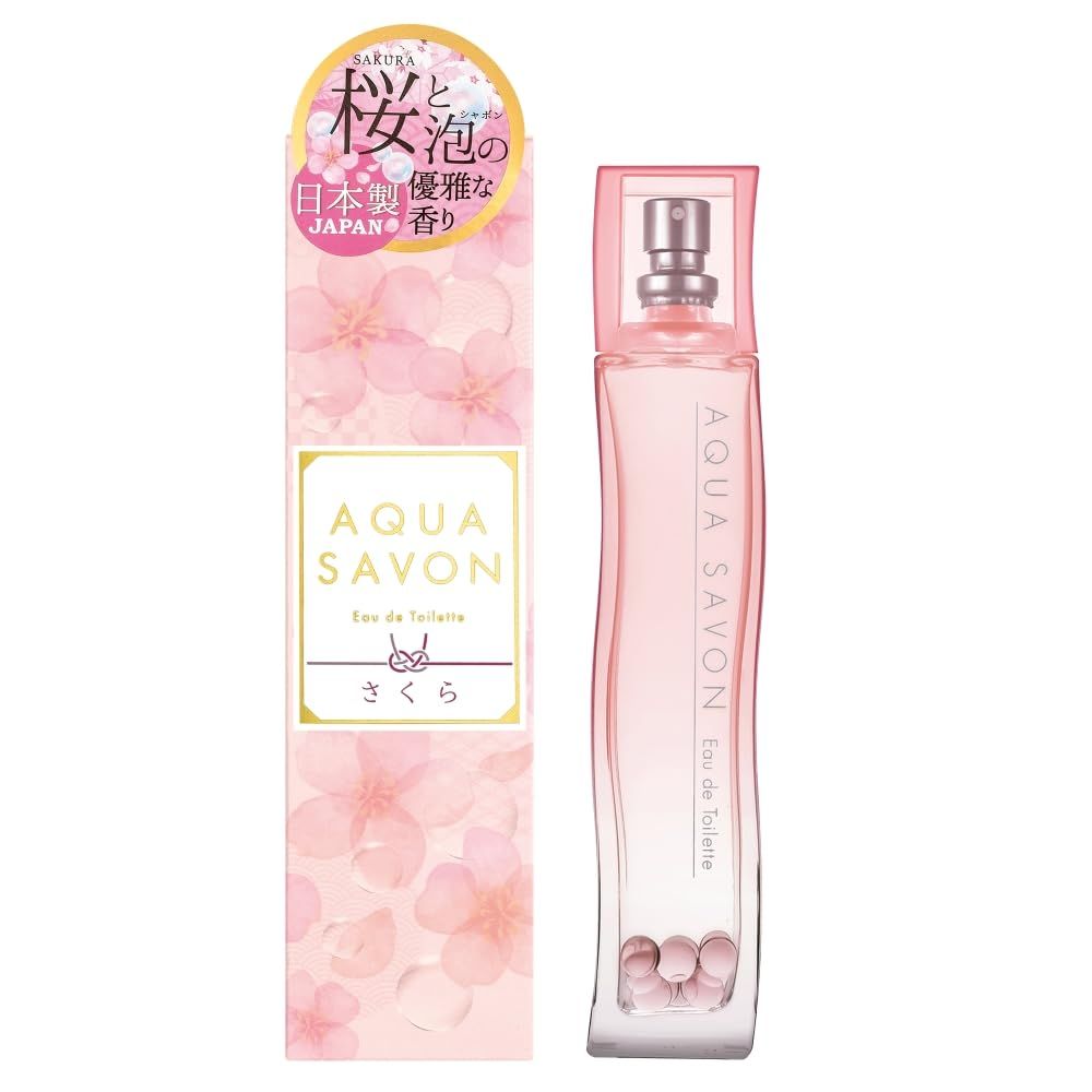 AQUA SAVON(アクアシャボン) アクアシャボン 香水 オードトワレ 80ml (EDT・SP) (サクラフローラル) [サクラフローラル] 4,694円