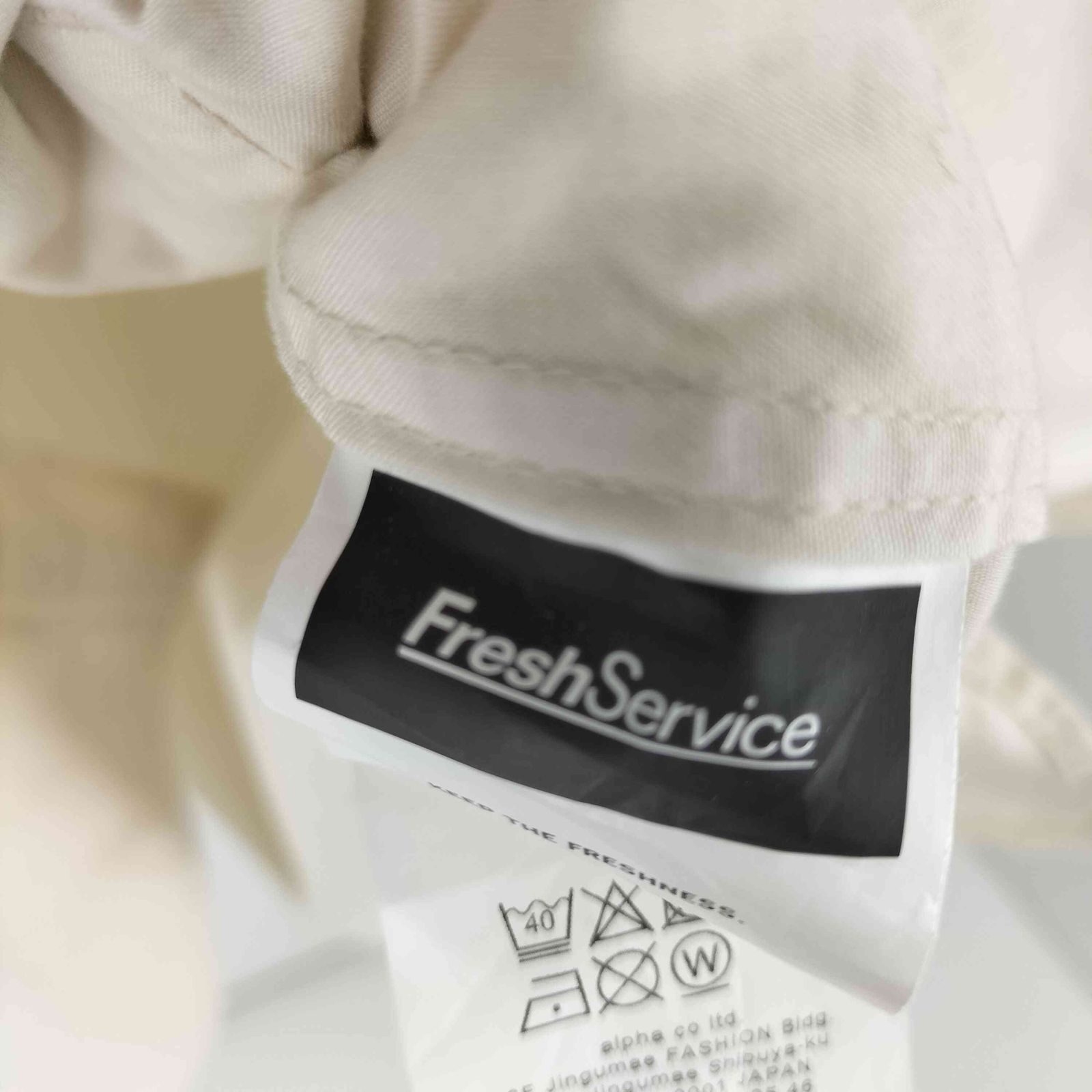 フレッシュサービス Fresh Service CARGO POCKET REGULAR COLLAR